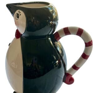 Johanna Parker Christmas Penguin Pitcher